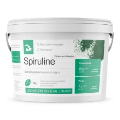 Cheval Energy Spiruline Energie et Soutien de l'Effort Cheval