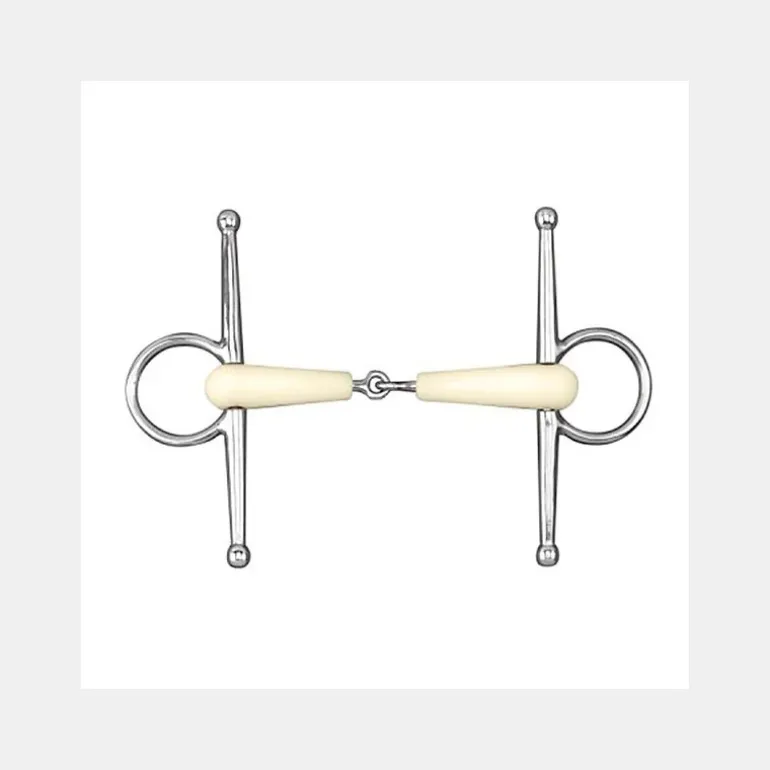 Mors Cheval Happy Mouth à aiguilles simple brisure en résine