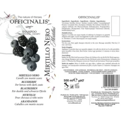 Officinalis Shampoing Myrtille Robes Foncées